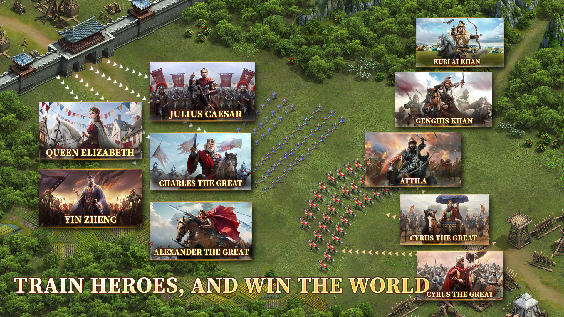 Conquest of Empires 2 ภาพหน้าจอเกม
