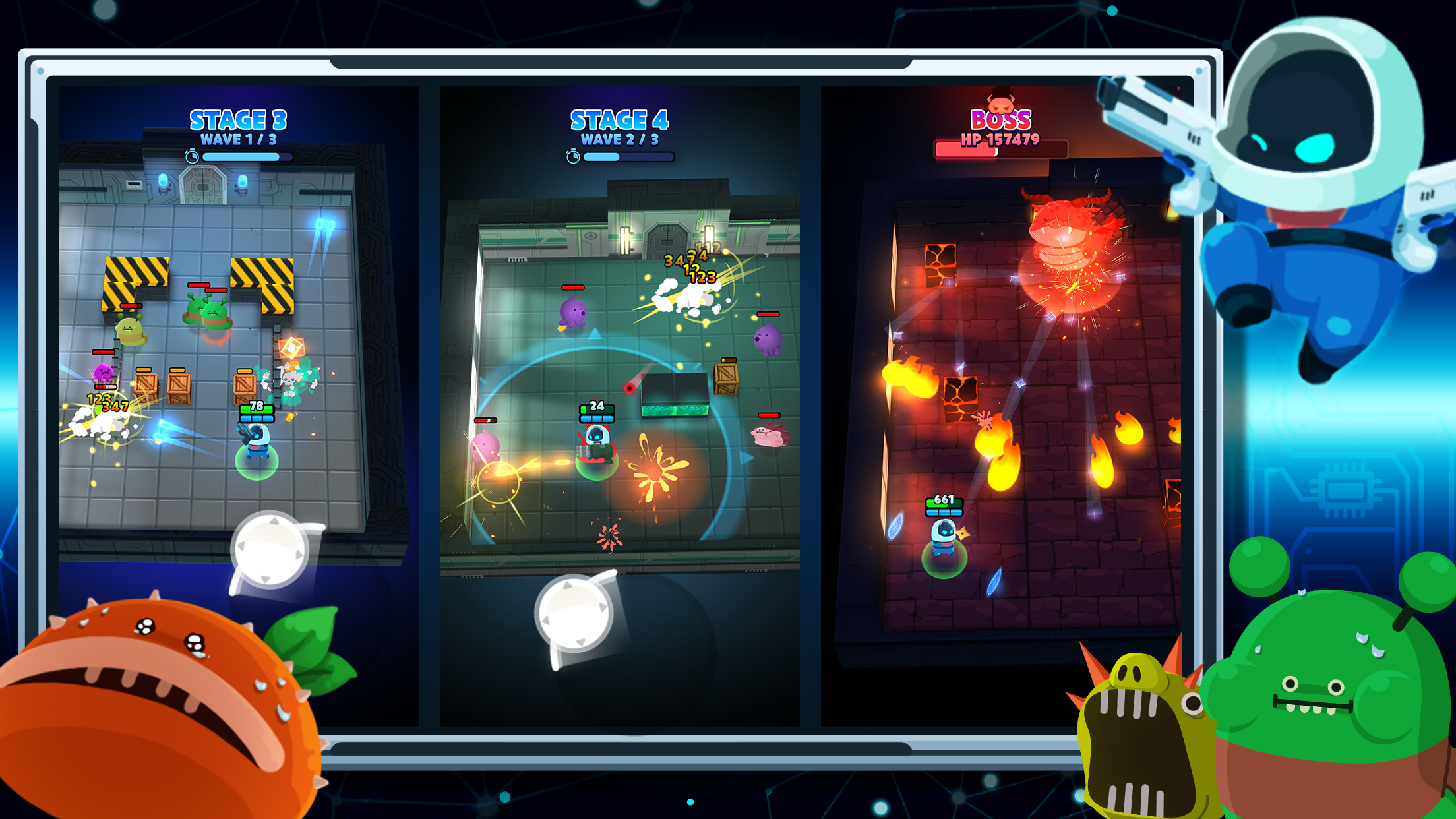 랩버스터 게임 스크린샷