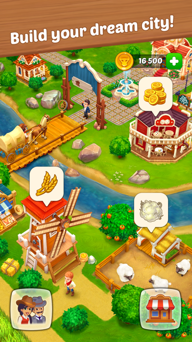 Screenshot of Wild West: New Frontier. Farm