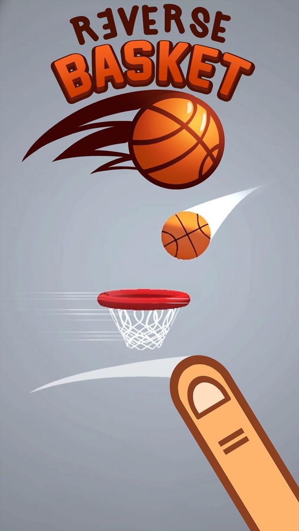 리버스 바구니 : 농구 경기 게임 스크린 샷