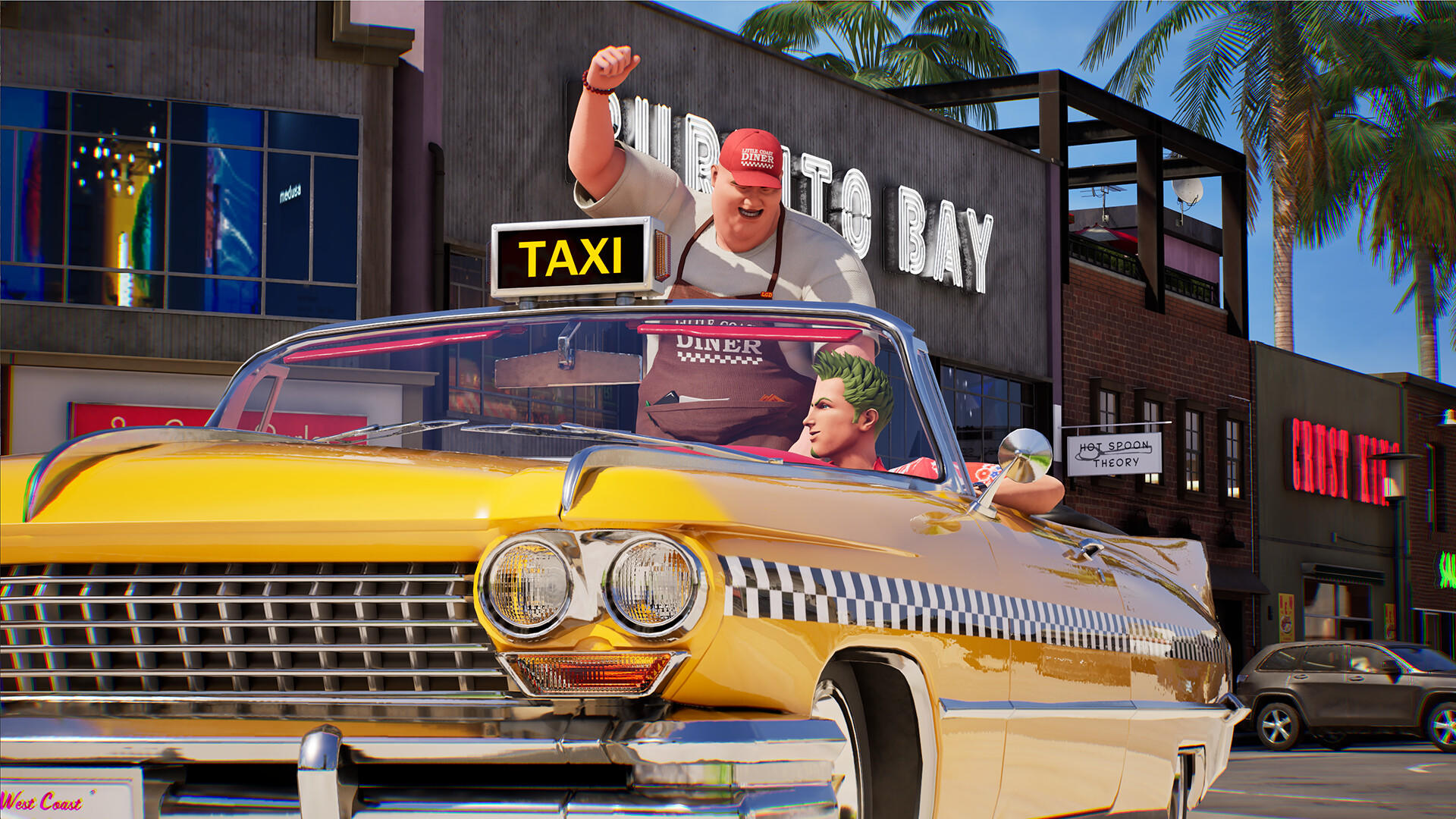 Crazy Taxi: World Tour Game Screenshot