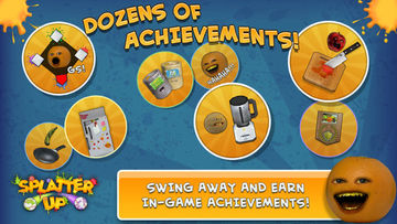 Annoying Orange: Splatter Up! Game Screenshot