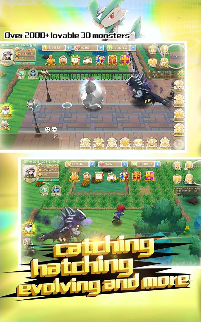 Monsland Legend ภาพหน้าจอเกม