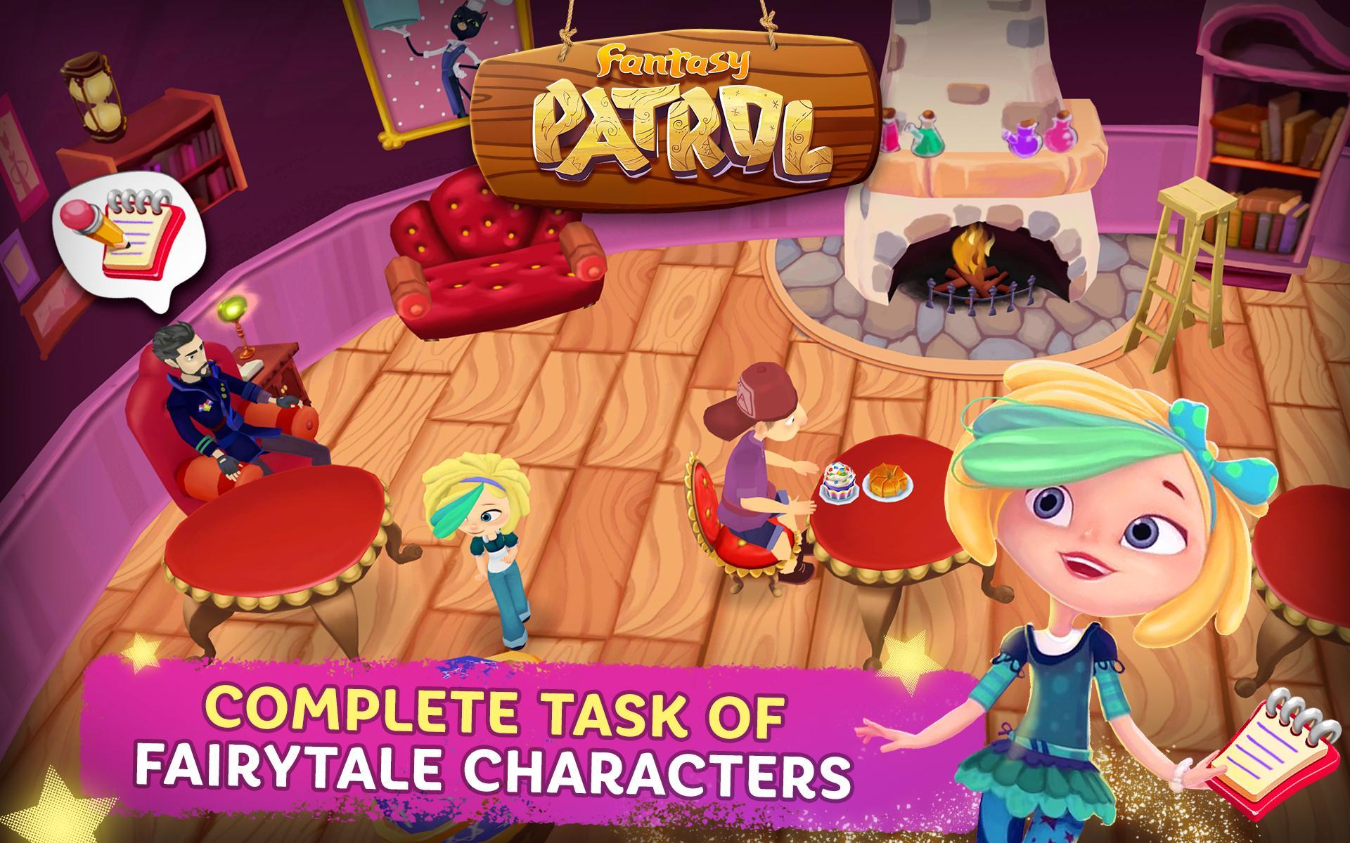 Fantasy Patrol: Cafe Game Screenshot
