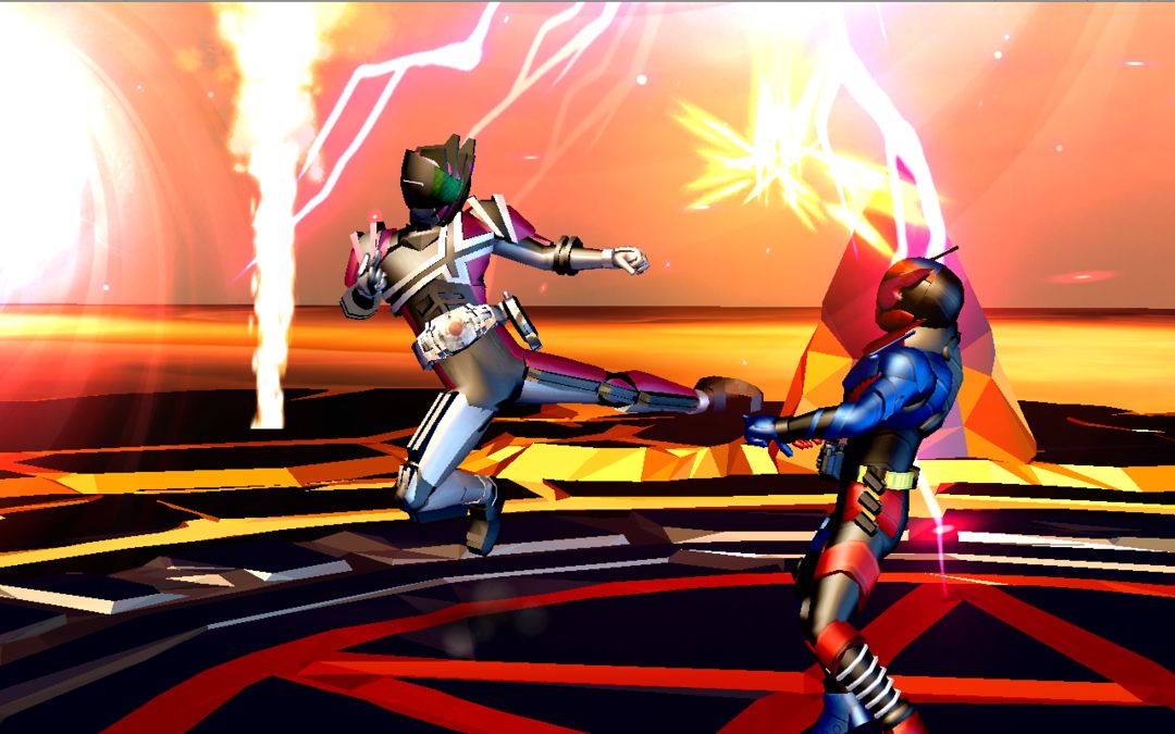 Screenshot of Rider Wars : Diend Henshin Fighter Legend Climax