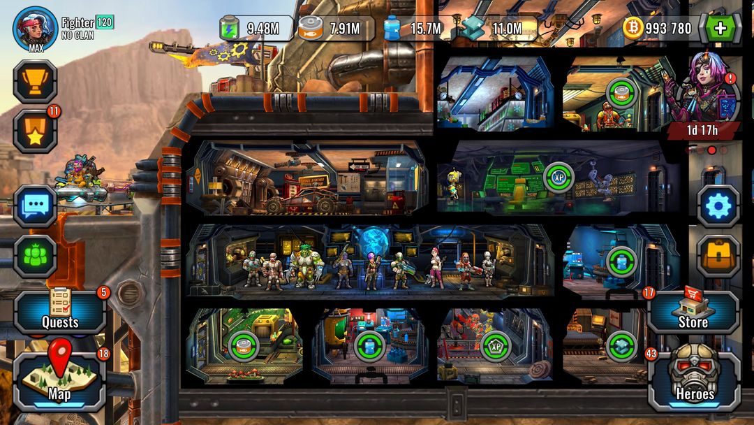 Screenshot of Shelter War: Zombie Games