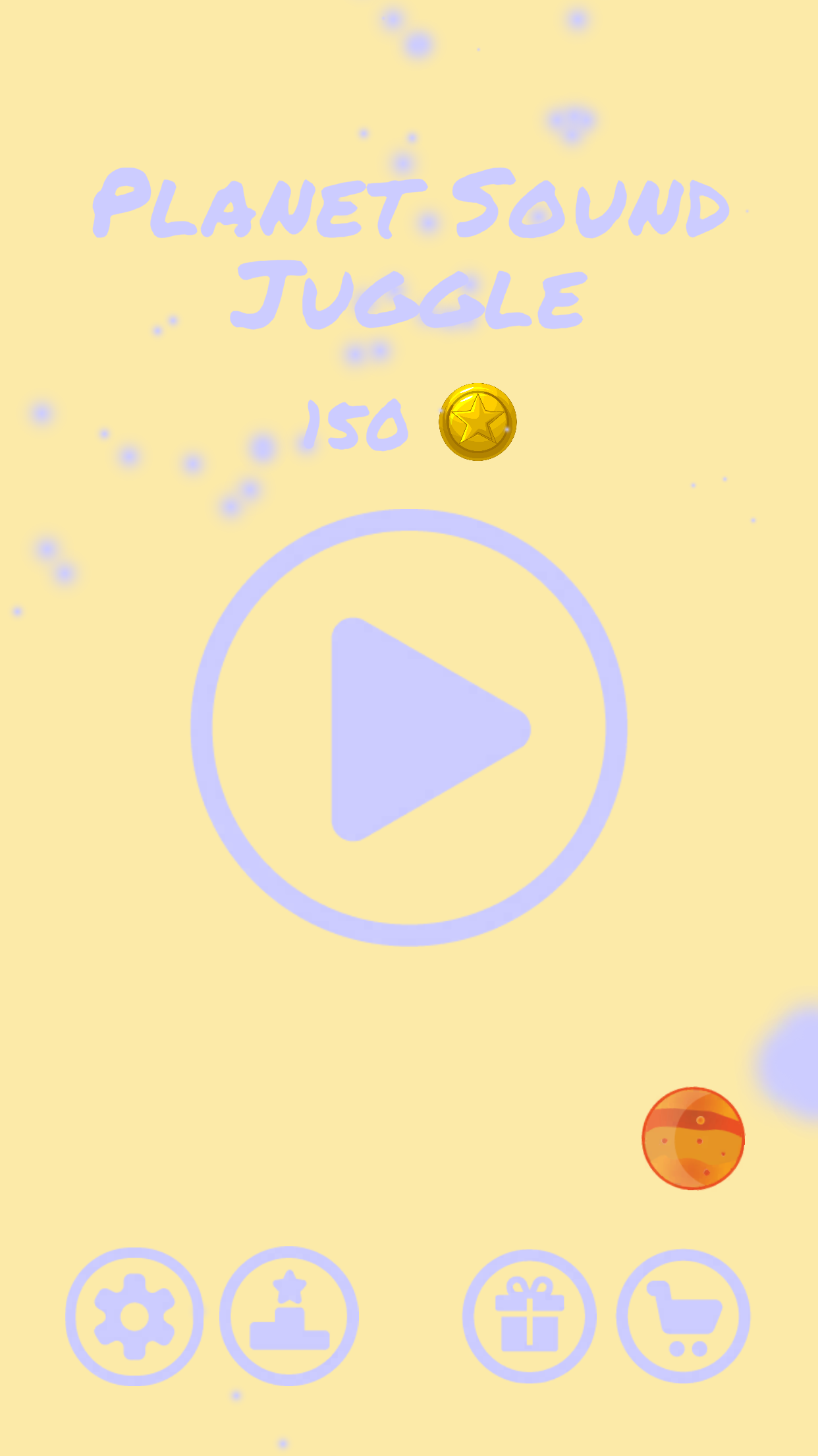 Captura de Tela do Jogo Planet Sound Juggle