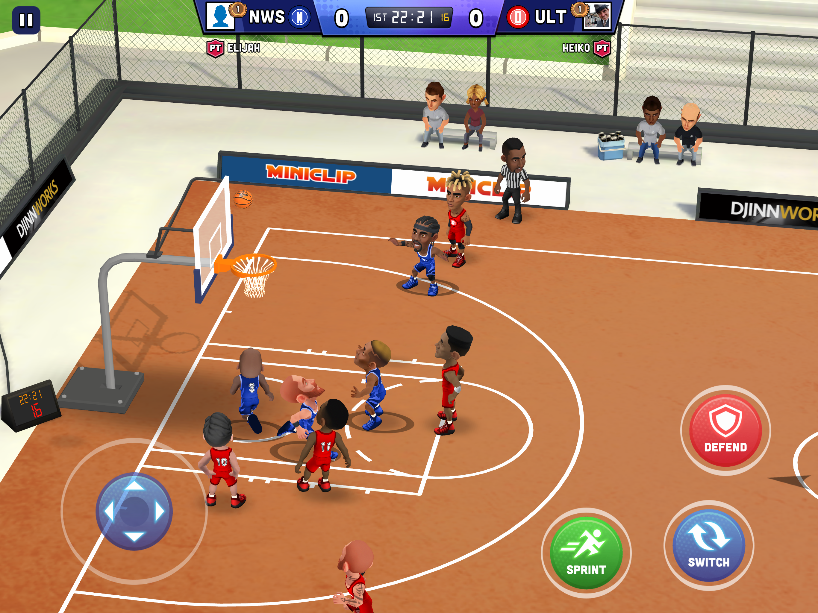 Mini Basketball 遊戲截圖