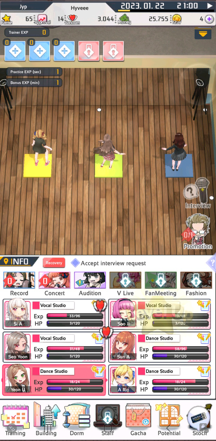 Love Idol Maker Game Screenshot