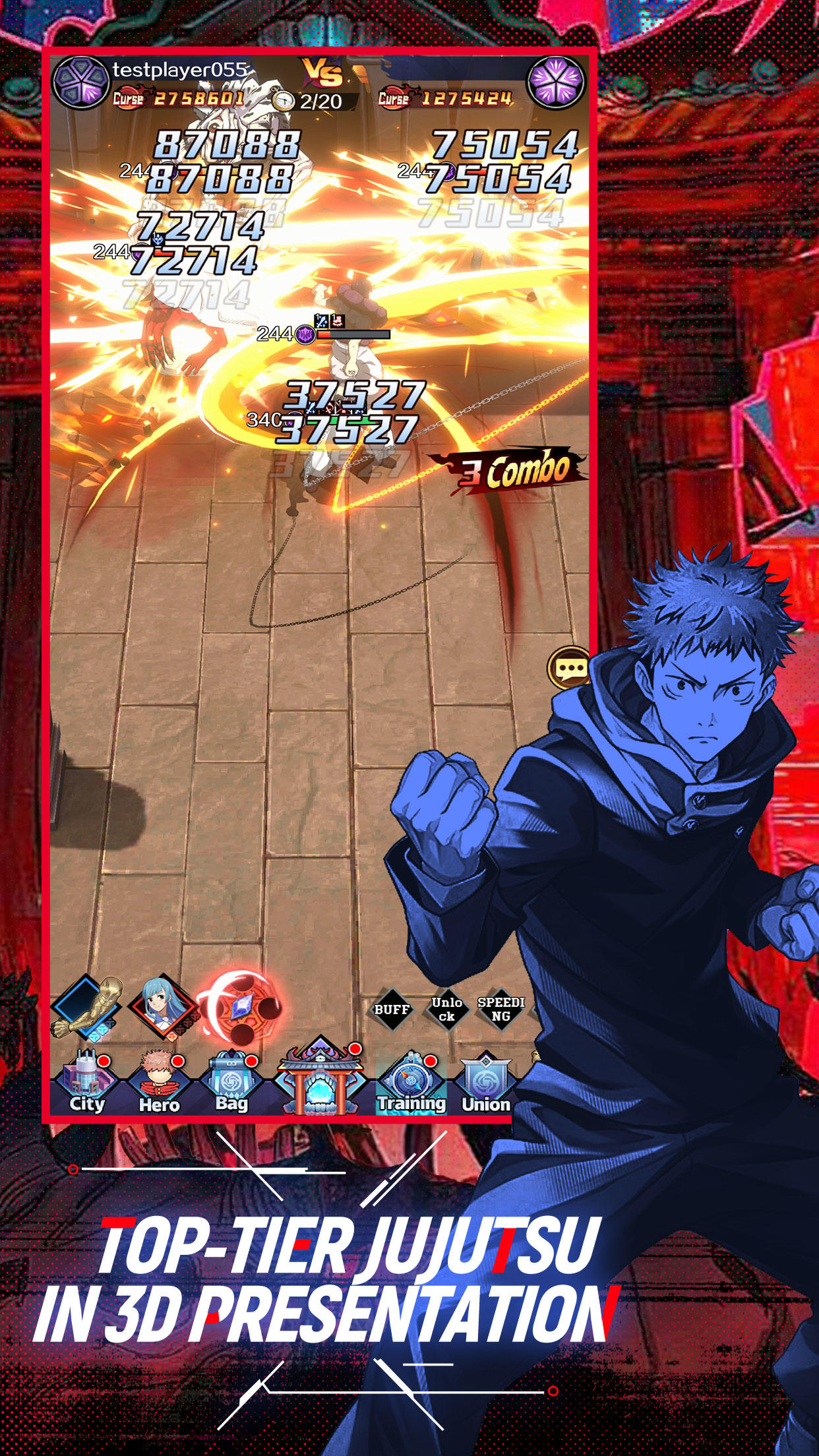 Jujutsu Battles: Tokyo Saga Game Screenshot