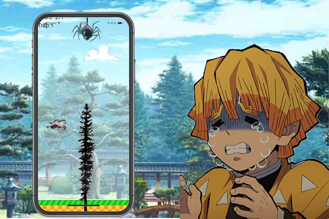 Screenshot 1 of ការហោះហើរ Shinobu នៃ Demon Slayer 
