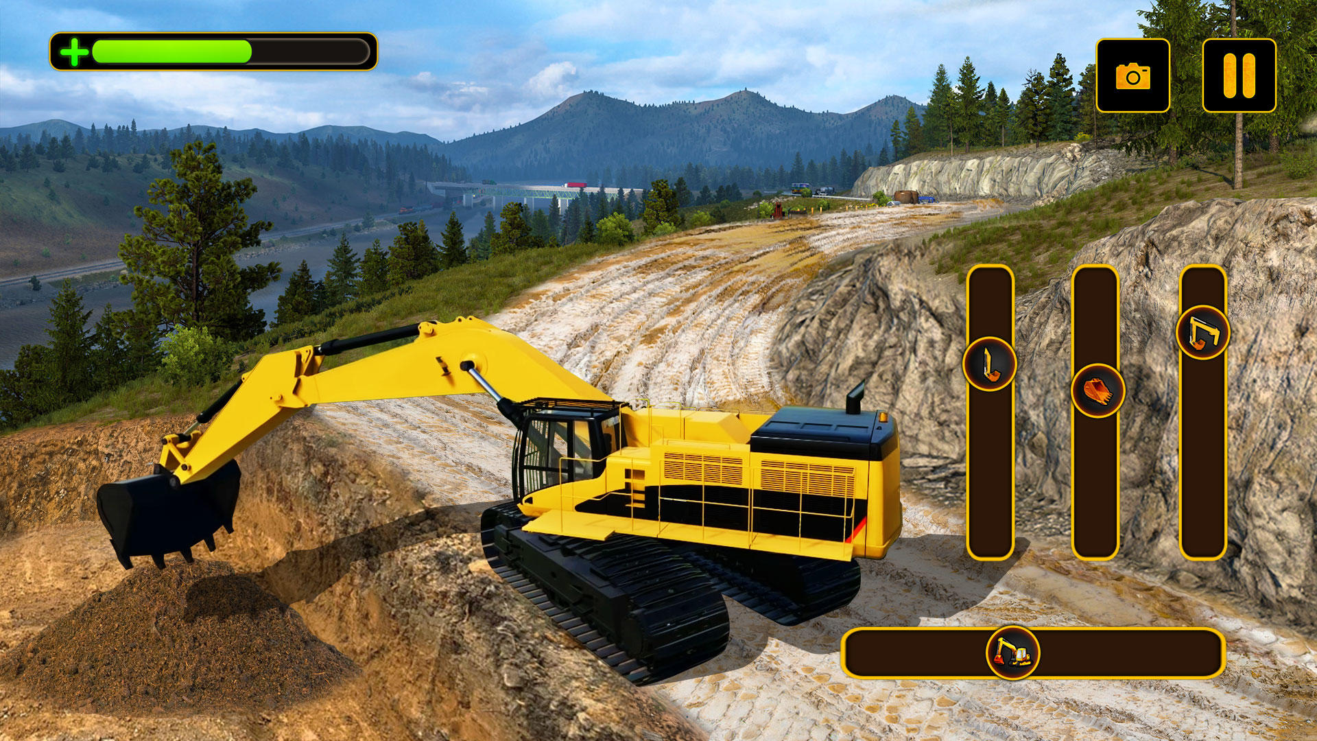 Heavy JCB Construction Game 3D Game Screenshot