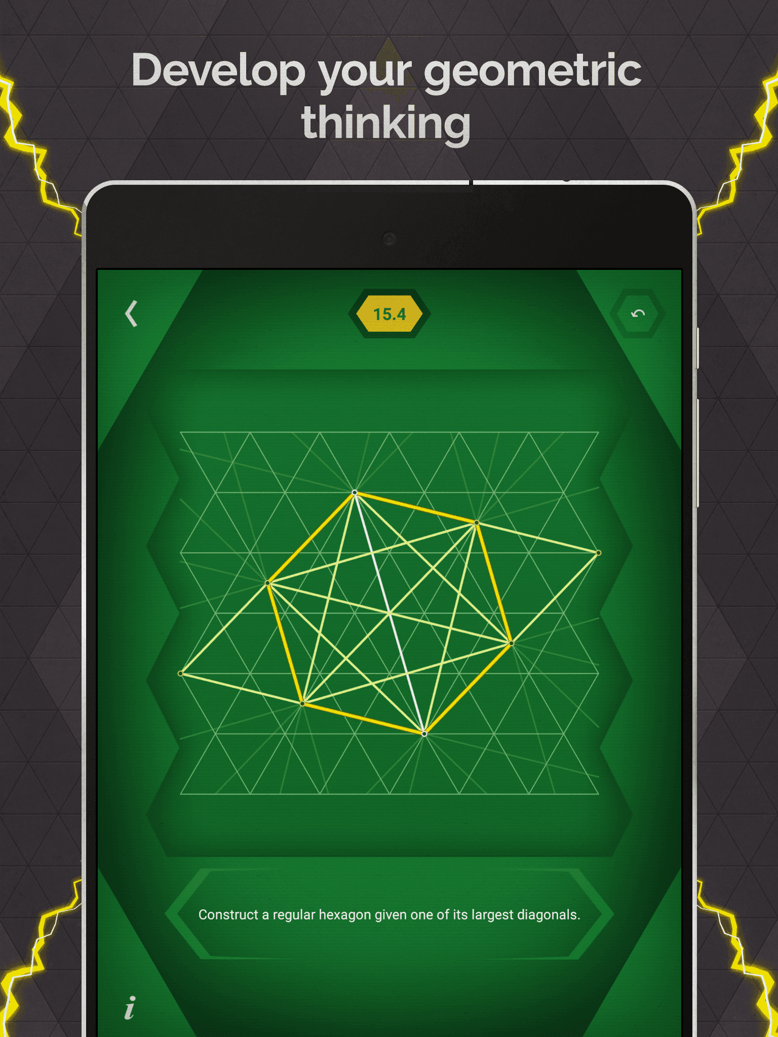 Pythagorea 60° Game Screenshot