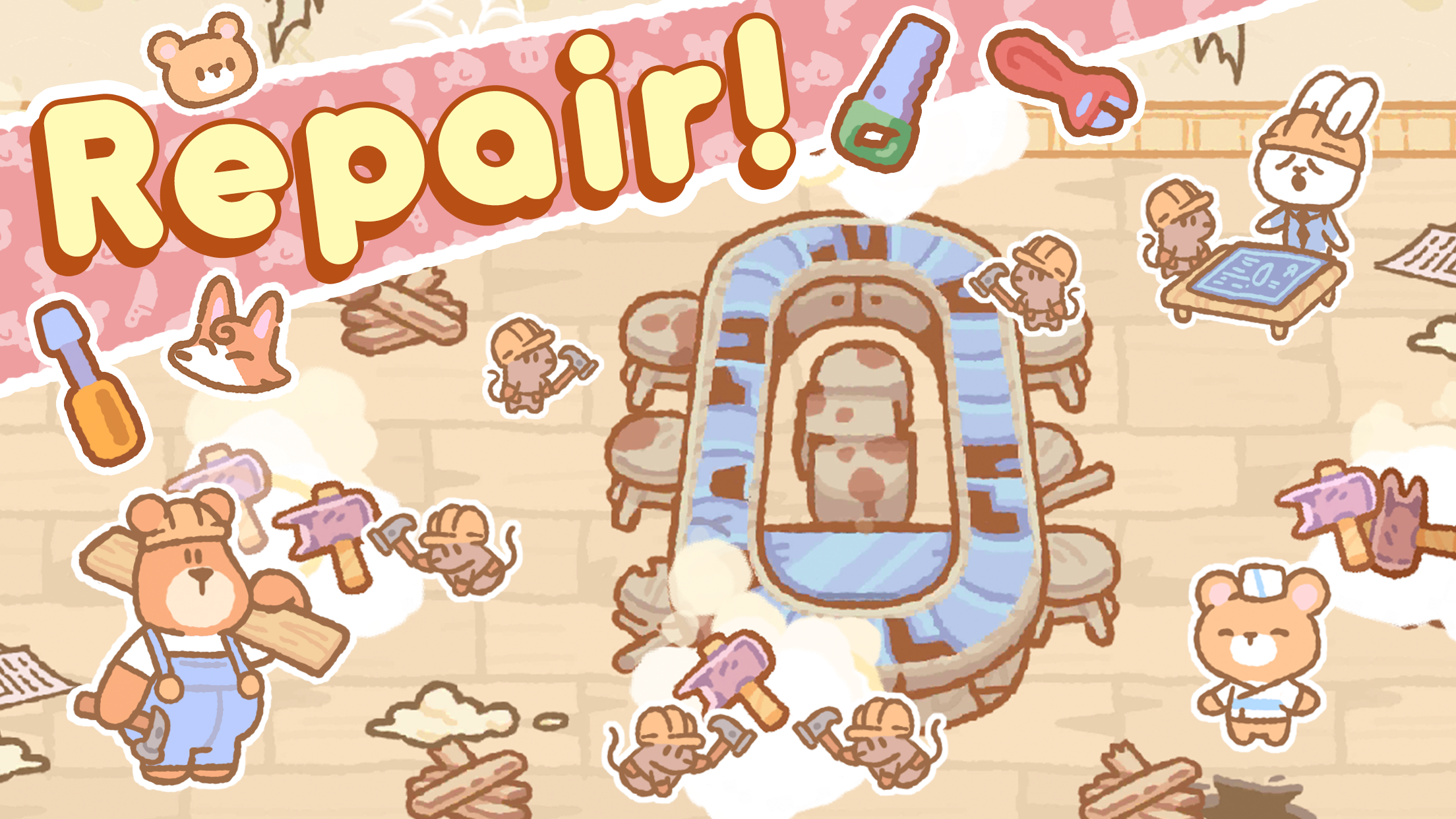 Kuma Sushi Bar Game Screenshot