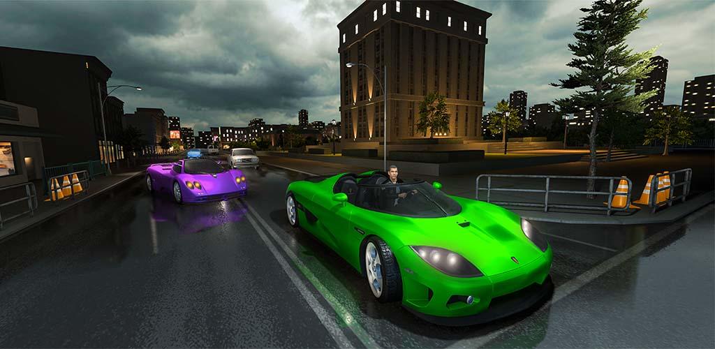 Velocidade de condução 3d jogo de corrida de carro offline