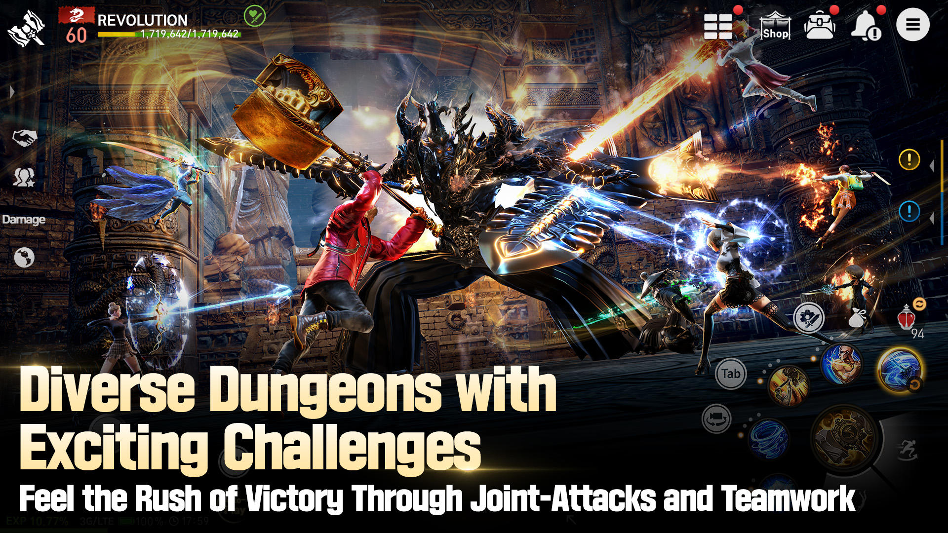 Blade&Soul Revolution Game Screenshot