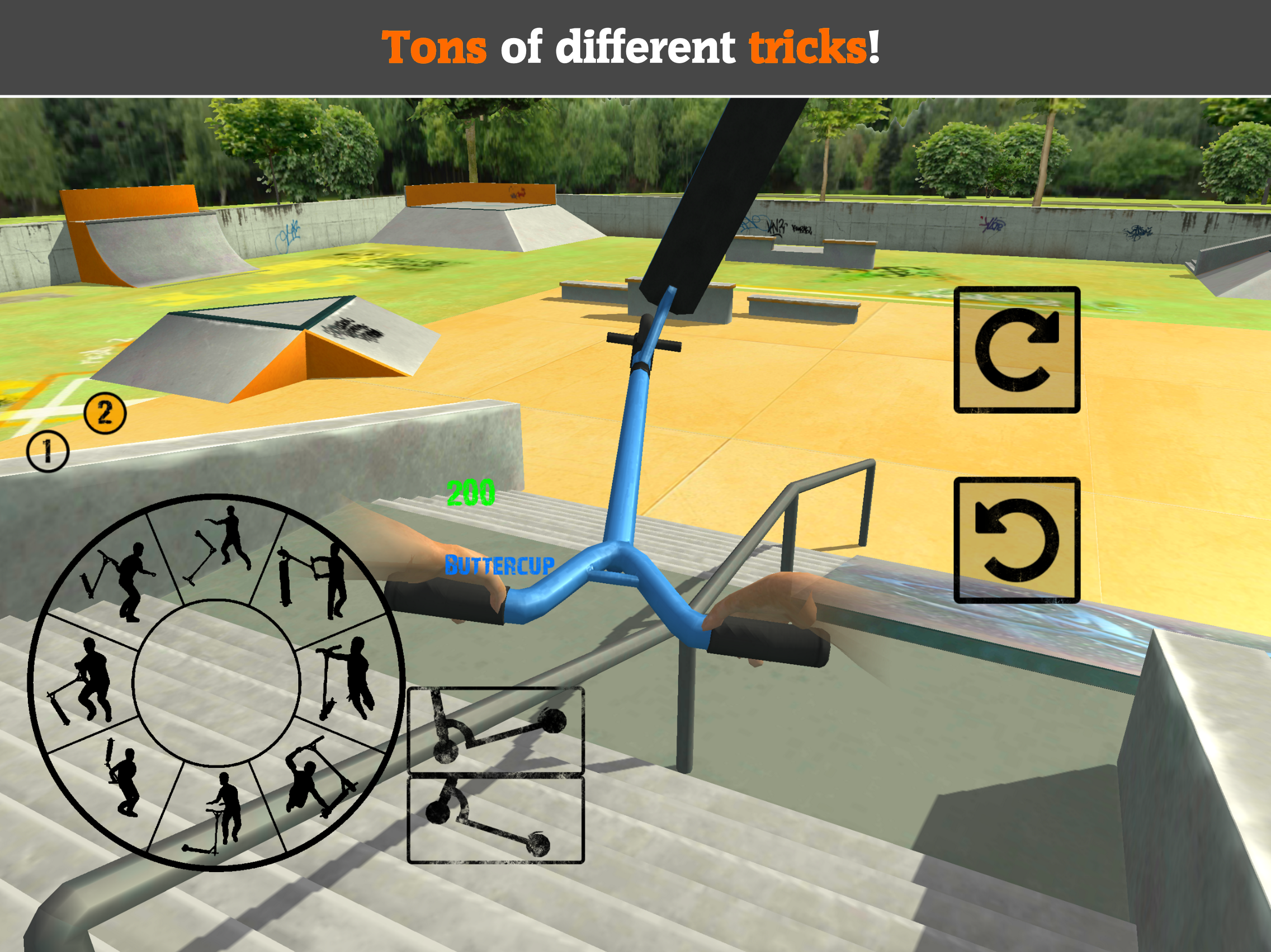 Scooter FE3D 2 Game Screenshot