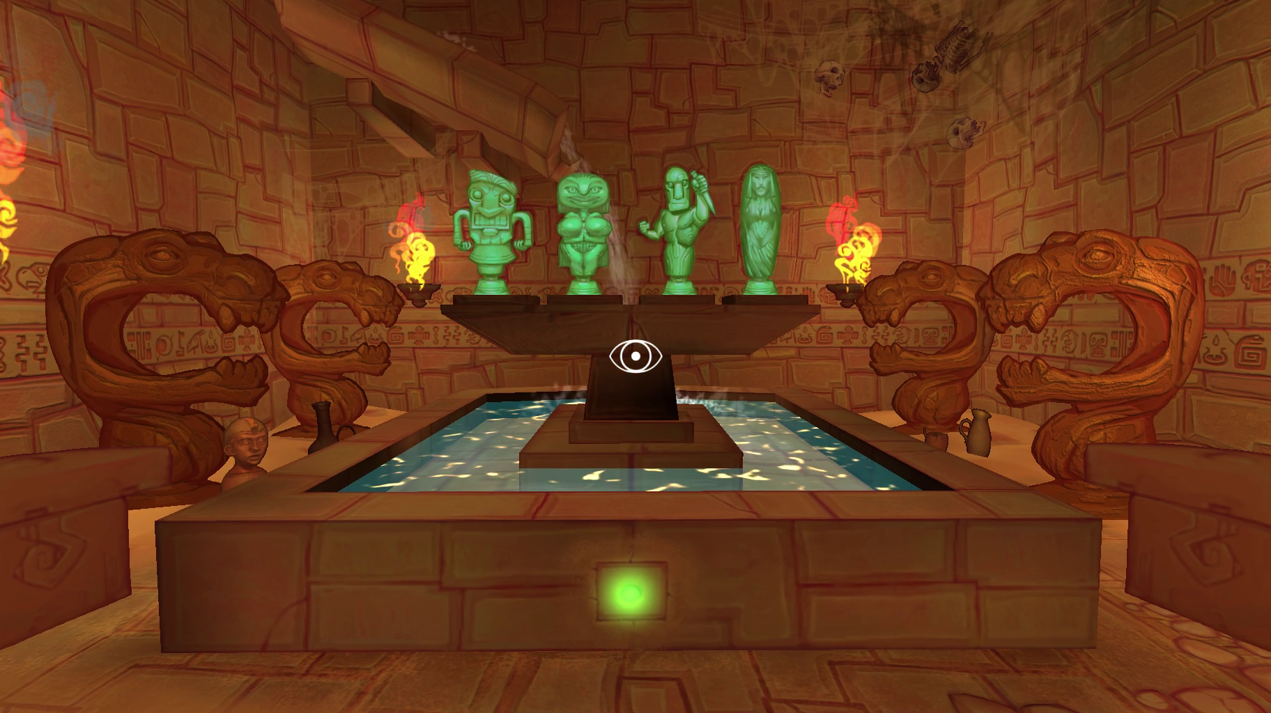Captura de Tela do Jogo Hidden Temple - VR Adventure