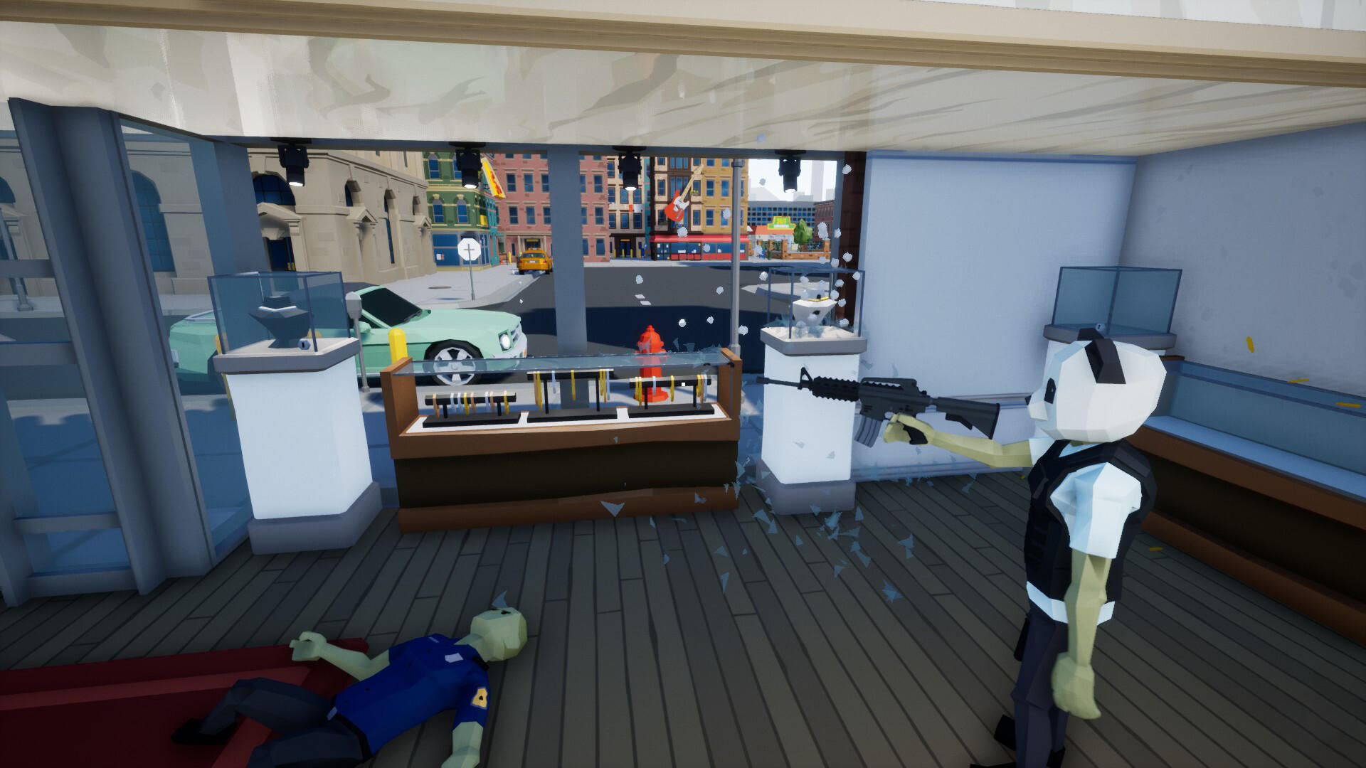 Screenshot of One-armed robber