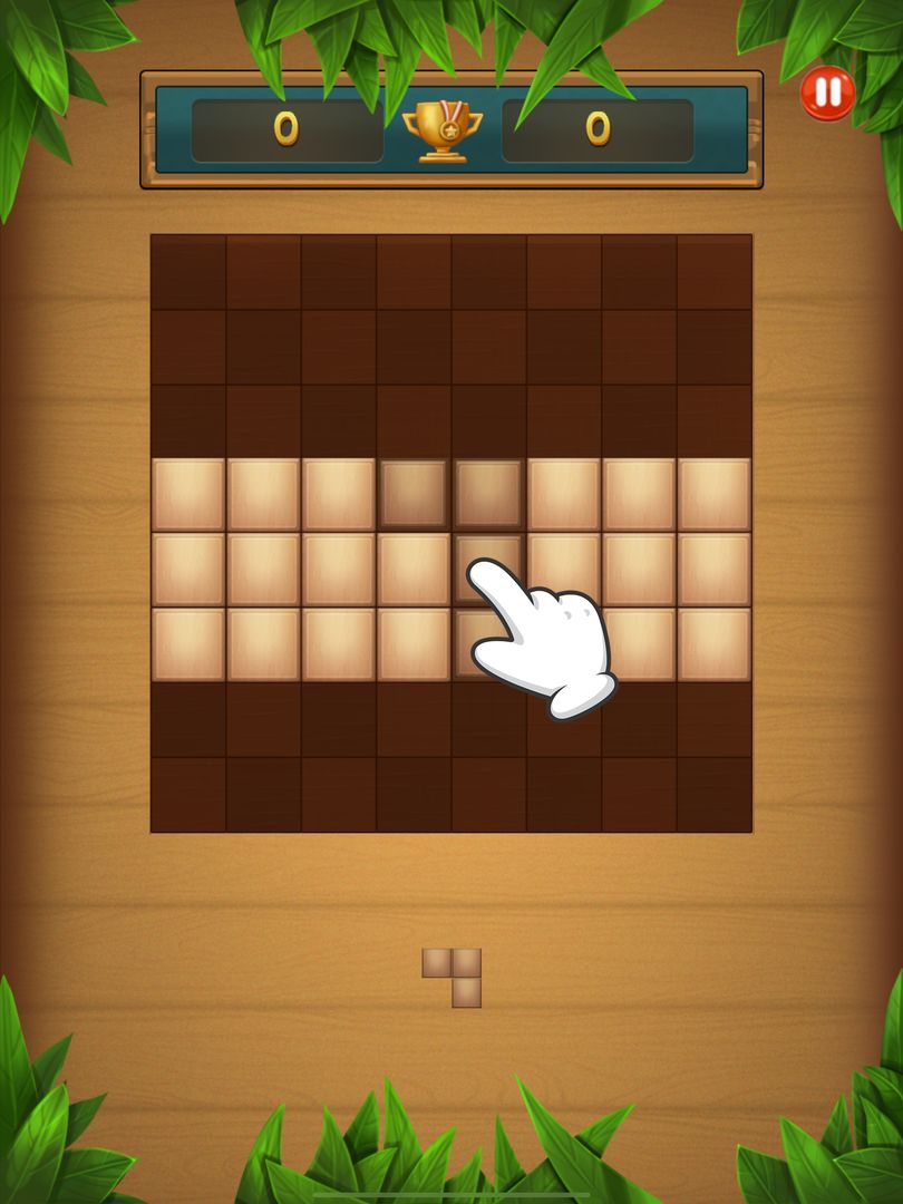 Screenshot of Wooden Block Jigsaw Puzzle