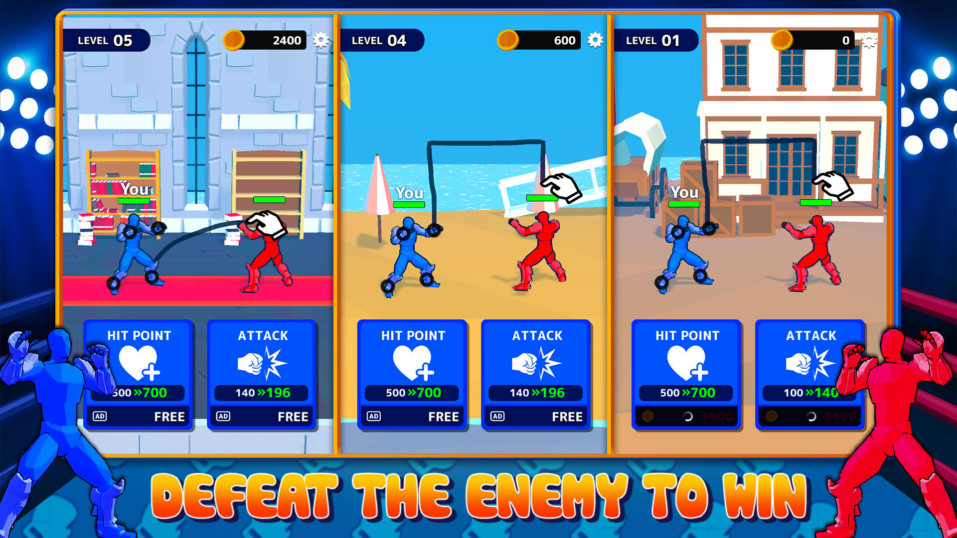 Action Game: Draw Fight Battle Game Screenshot