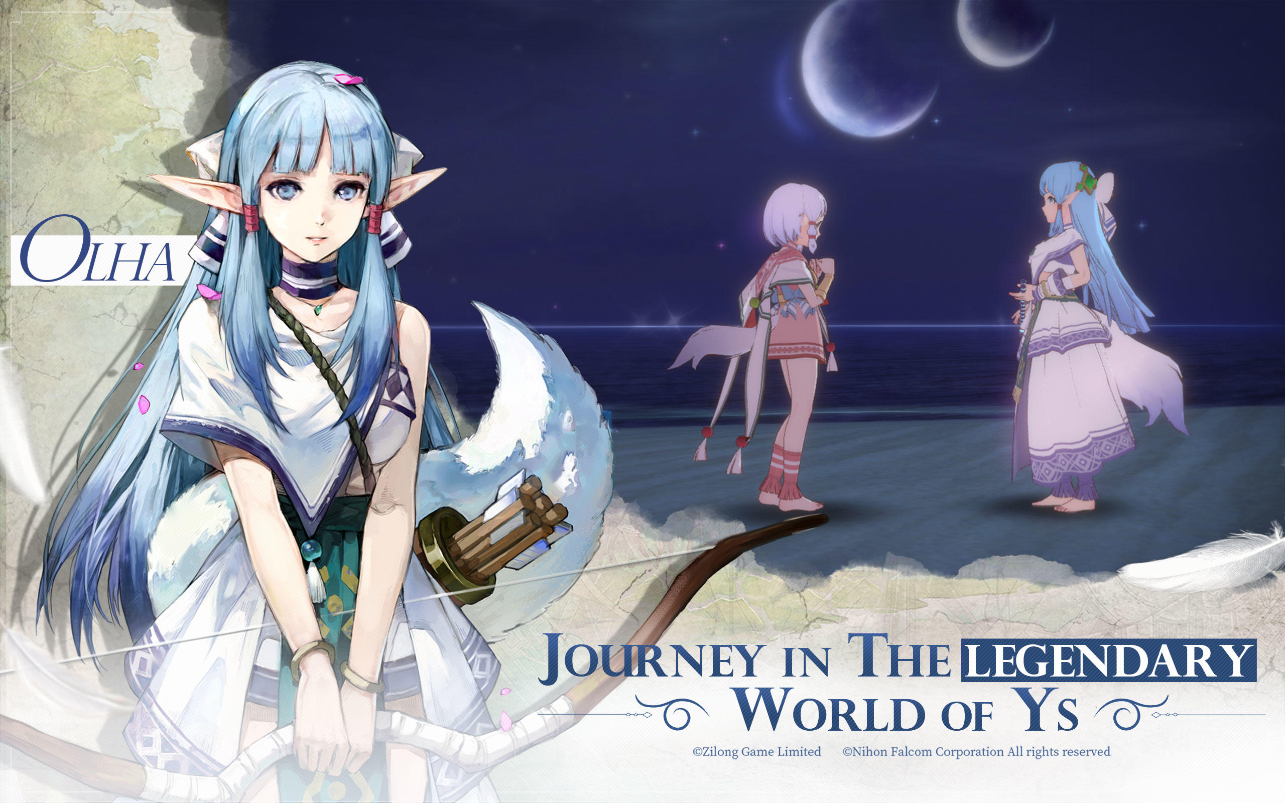 Ys Online:The Ark of Napishtim Game Screenshot