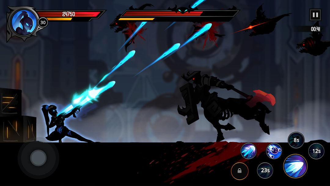 Screenshot of Shadow Knight: Ninja Game RPG