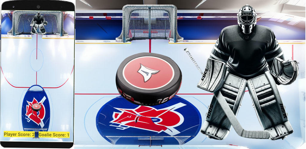 Screenshot of the video of Ice Hockey