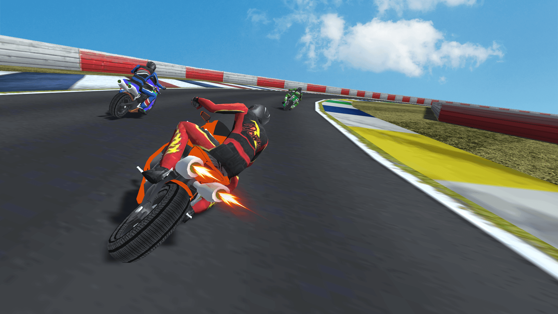 Скриншот игры Moto Bike Real Racing Game