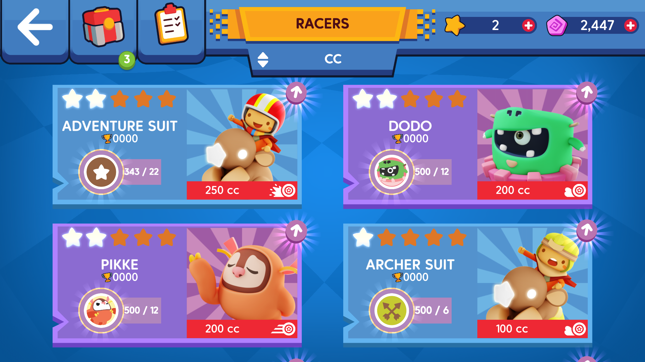 スターリットオンウィール: スーパーカート ゲームのスクリーンショット