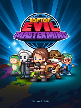 Tap Tap Evil: Idle Cash 8 bit Game Screenshot