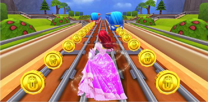 Banner of Pink Princess Run - Pink Girl Subway Runner 1.5