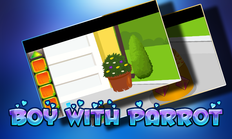 Best Escape Games -19 Stylish Boy With Parrot Game Game Screenshot
