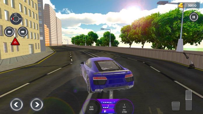 Modern City Traffic Car Drive ภาพหน้าจอเกม
