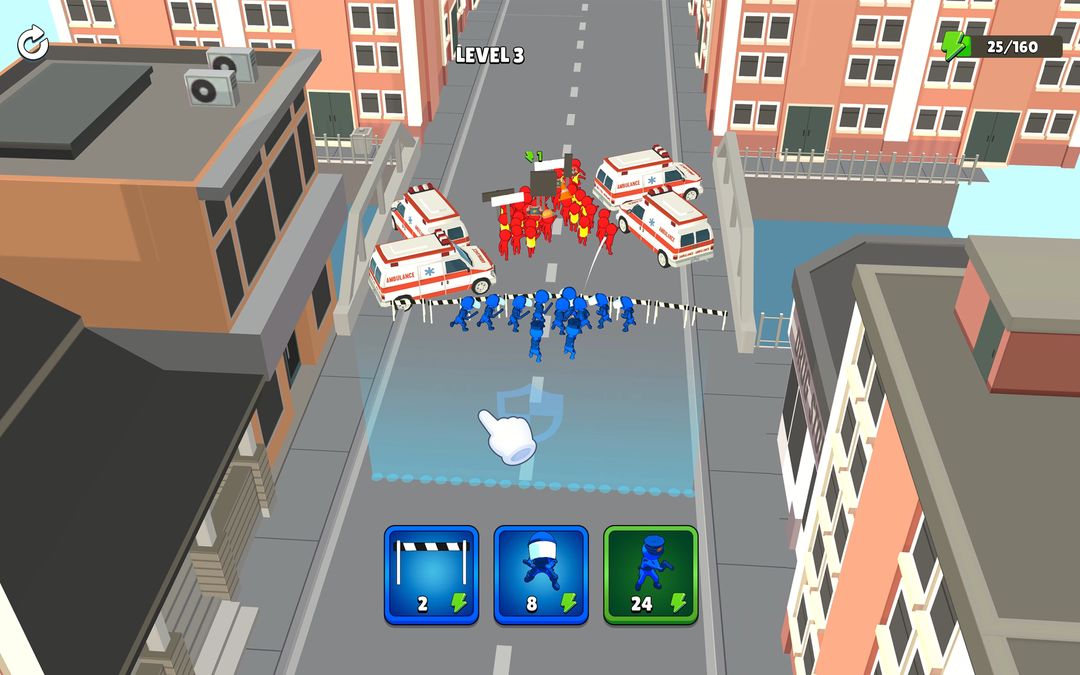 Screenshot of City Defense - Police Games!