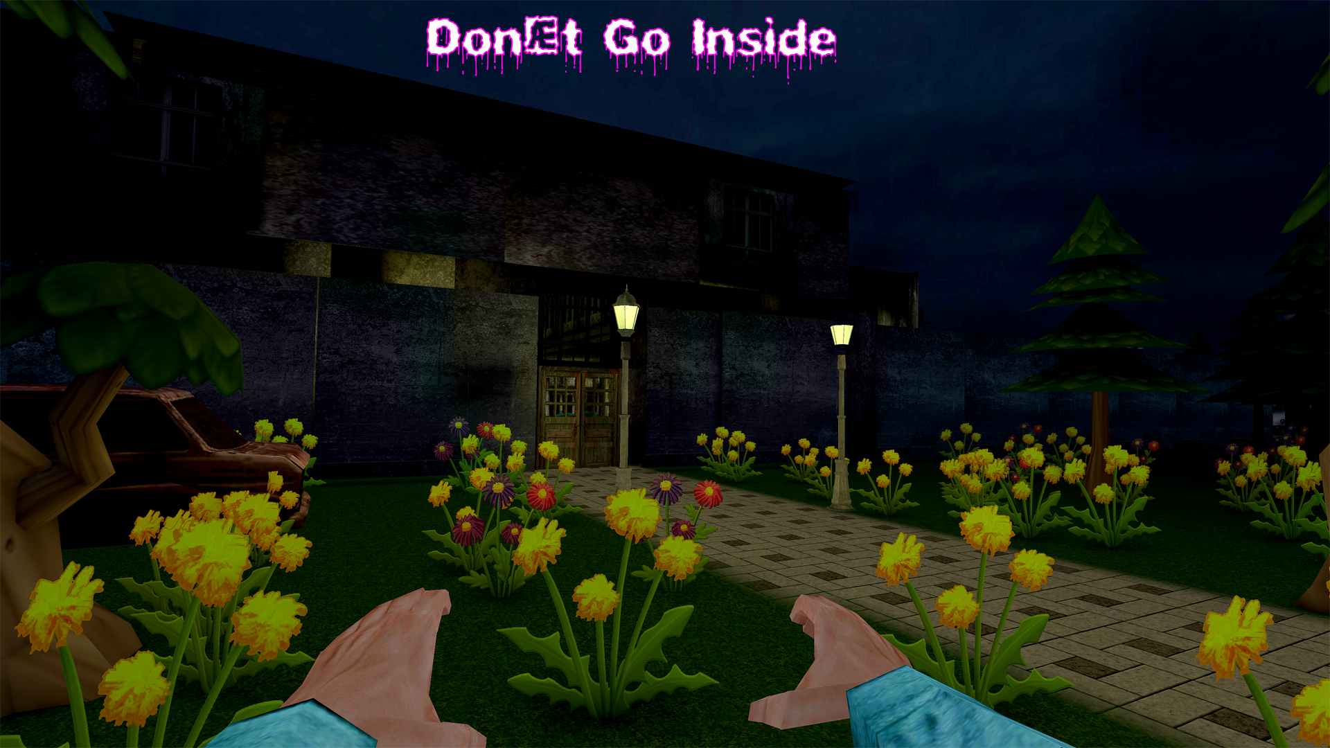 Scary Horror Escape 3D Game Game Screenshot