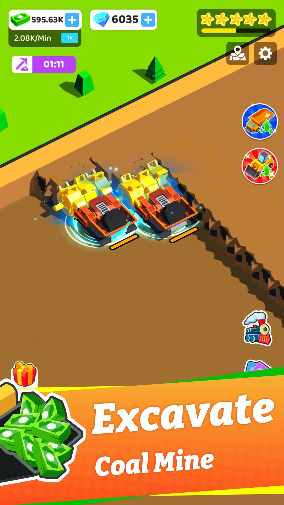 Coal Mining Inc. Game Screenshot