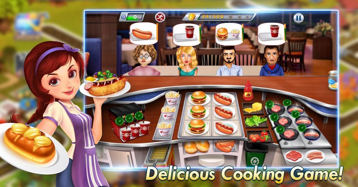 Cooking With Elsa: Little Chef Game Screenshot