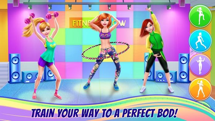 Fitness Girl - Studio Coach Game Screenshot