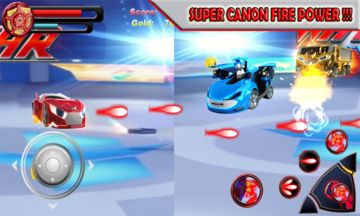 Super Power Watch Battle Car Amazing Avan and Roy Game Screenshot