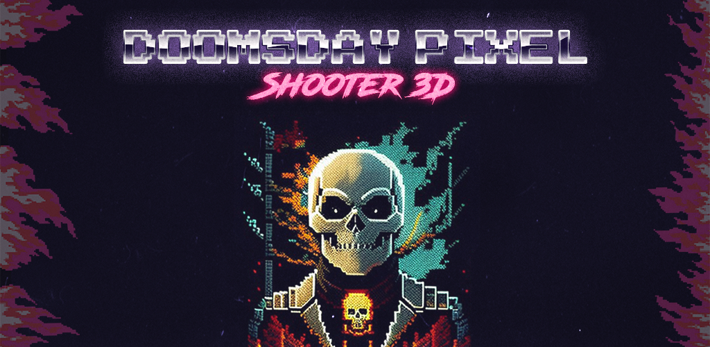Doomsday pixel shooter 3d screenshot