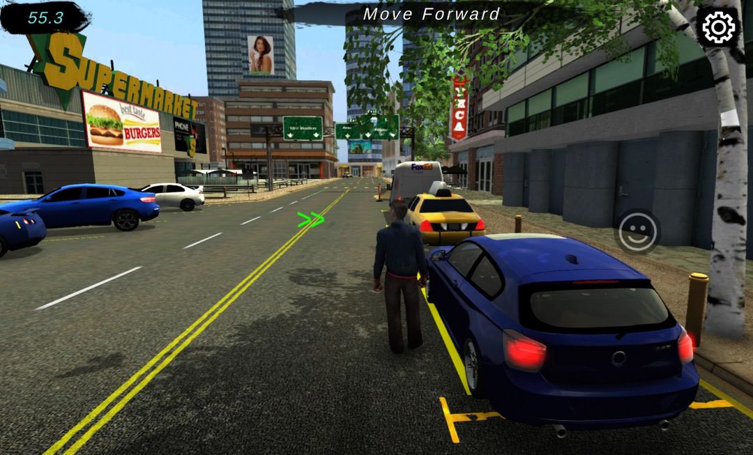 Screenshot of Real Car Parking 3D