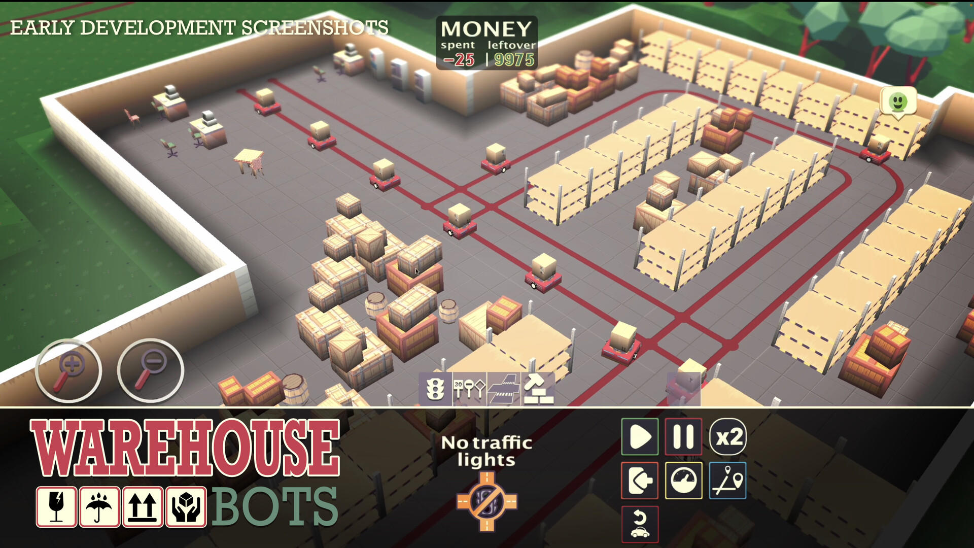 Warehouse Bots screenshot game