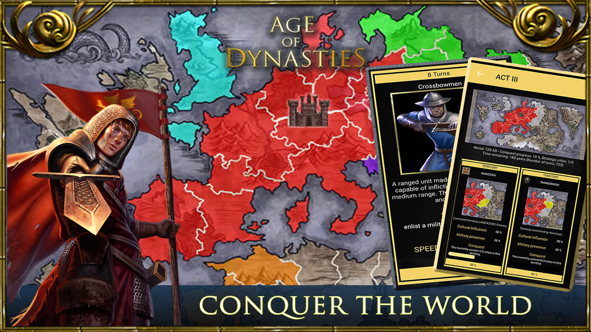 Screenshot 1 of Edad ng mga Dinastiya: Medieval Sim 4.1.2.0