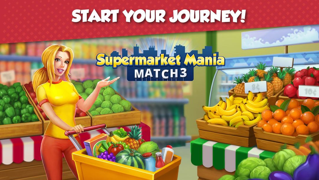 Supermarket Mania - Match 3 screenshot game