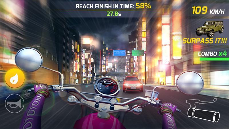 오토바이 라이더 - Moto Highway Rider 게임 스크린 샷