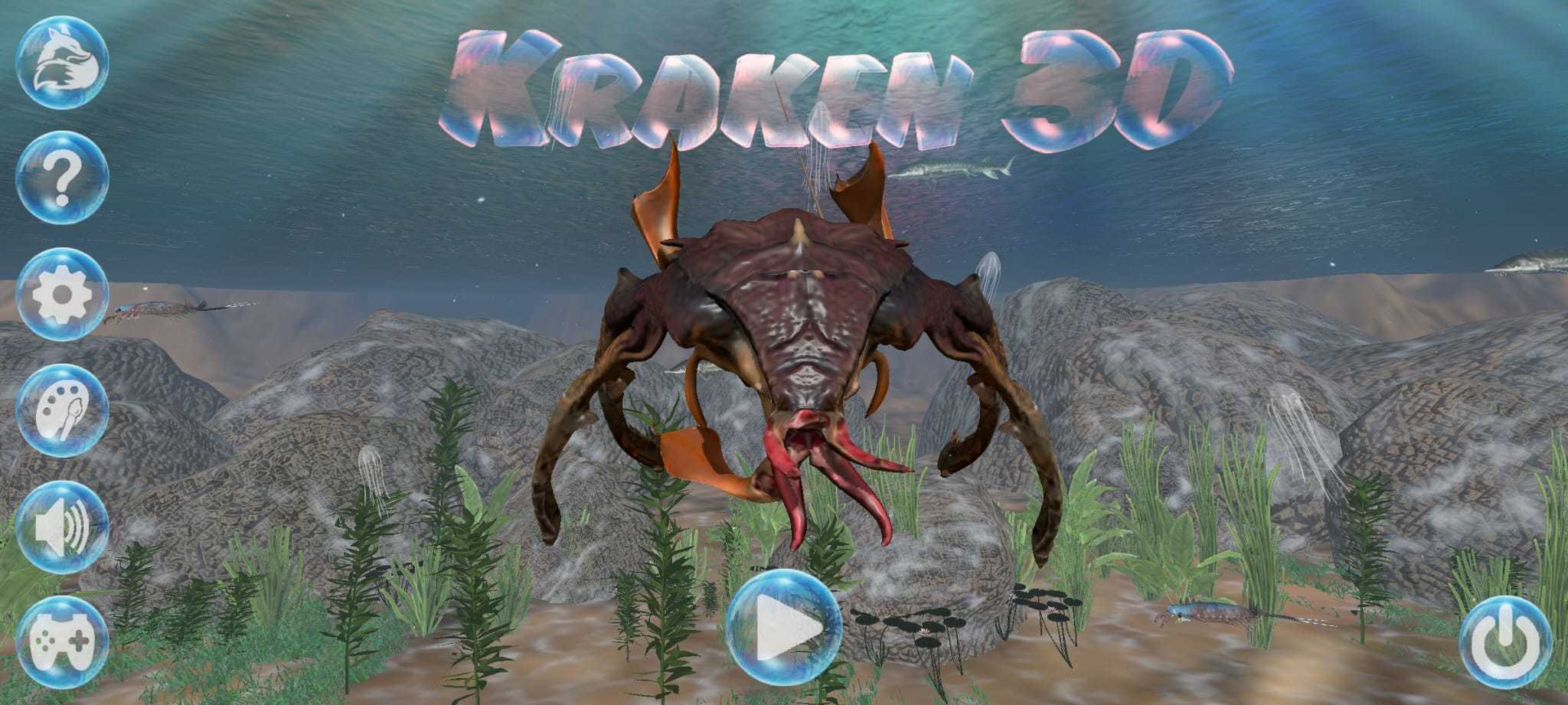 Captura de Tela do Jogo Kraken 3D