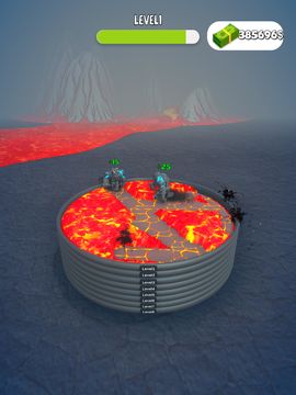Captura de Tela do Jogo Merge Master: Melt Monsters