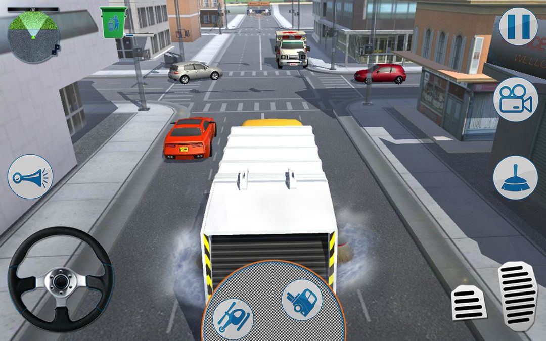 Road Garbage Dump Truck Driver screenshot game