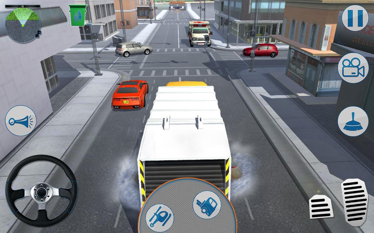 Road Garbage Dump Truck Driver Game Screenshot